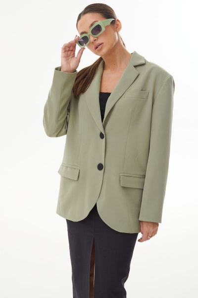 Жакет AURA otd 1068 олива - фото 5