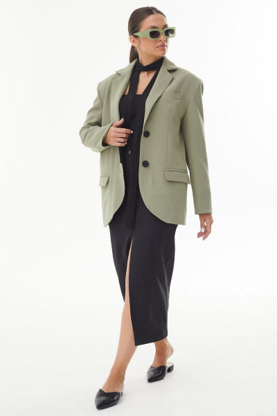 Жакет AURA otd 1068 олива - фото 2