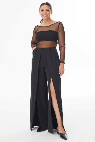 Майка, топ AURA otd 2110 черный - фото 3