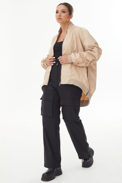 Куртка AURA otd 7027 бежевый - фото 4