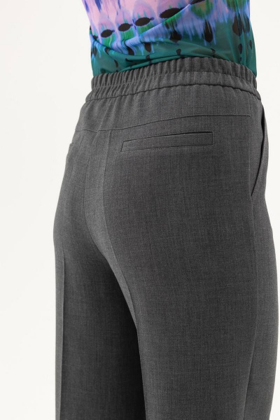 Широкие брюки на резинке с удлинением ног в стиле деловой одежды Femme & Devur 90006 1.4F(164) - фото 6