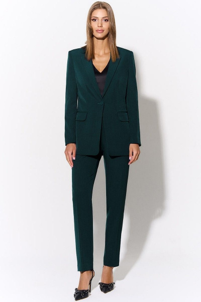 Брюки, жакет AYZE 72765 изумруд - фото 2