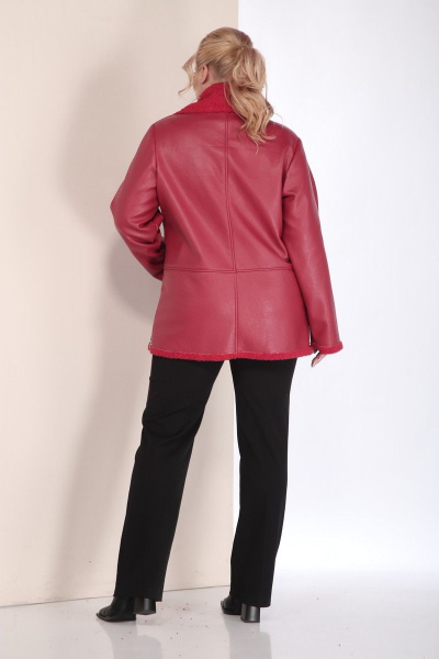 Дубленка Celentano 2033.2 алый - фото 4