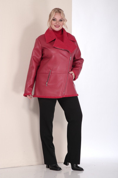 Дубленка Celentano 2033.2 алый - фото 1