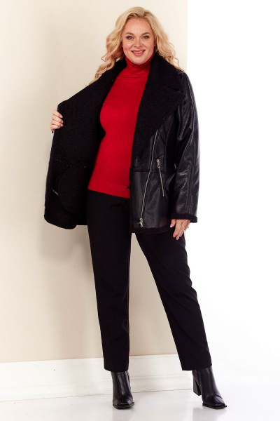 Дубленка Celentano 2033.2 черный - фото 8