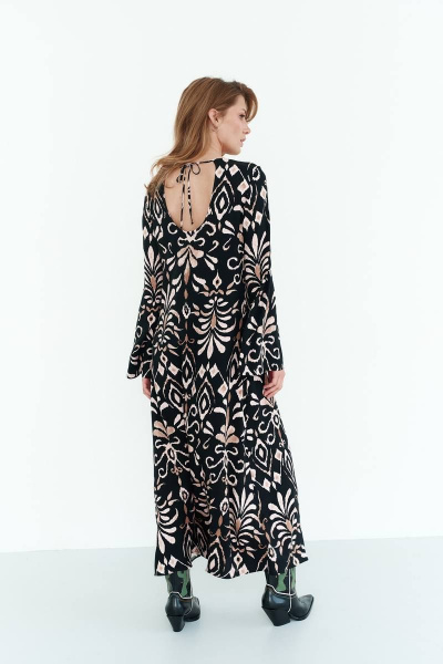 Платье из вискозы на каждый день с универсальным стилем SODA 2797 - фото 3