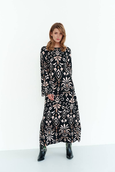 Платье из вискозы на каждый день с универсальным стилем SODA 2797 - фото 2