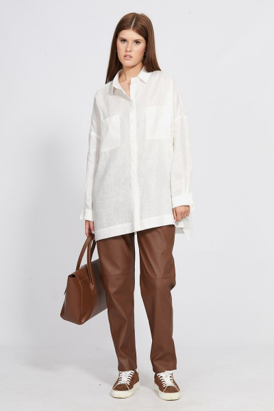 Брюки EOLA 2453 корица - фото 3