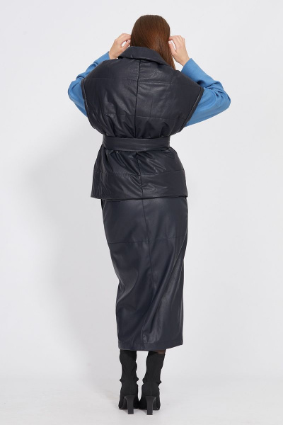 Жилет EOLA 2468 темно-синий - фото 11