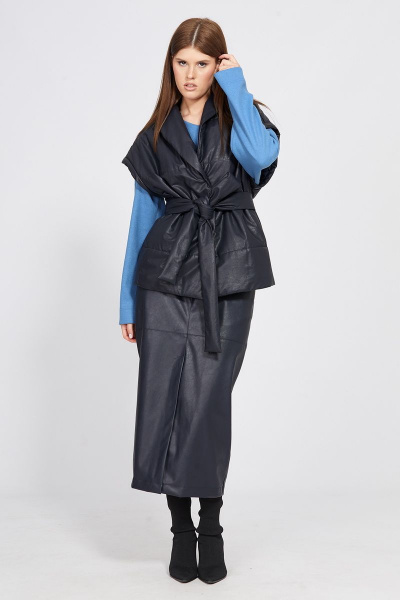 Жилет EOLA 2468 темно-синий - фото 10