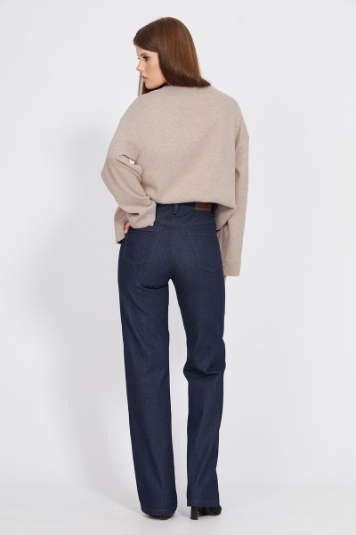 Брюки EOLA 2481 темно-синий - фото 17