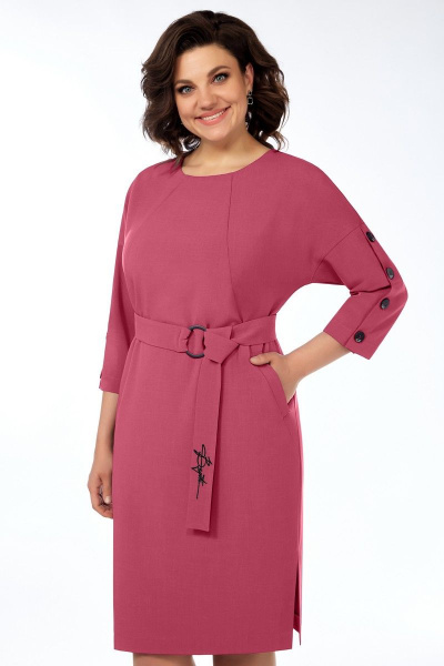 Платье БагираАнТа 888 коралл - фото 4