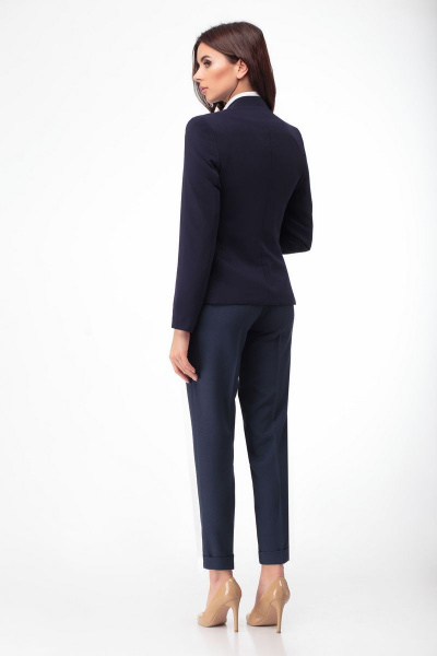 Жакет Anelli 248 темно-синий - фото 3