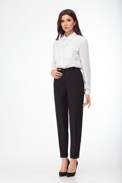 Брюки Anelli 418 черный - фото 1