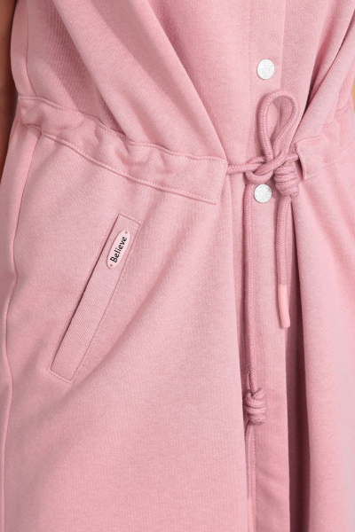 Брюки, жилет, майка Диомант 1507 пудра - фото 7