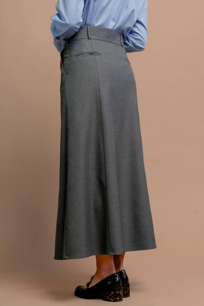 Юбка JRSy 2347 серый_меланж - фото 3