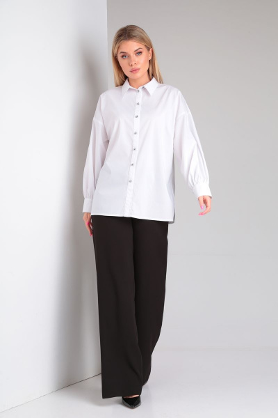 Рубашка DOGGI 0178 белый - фото 7