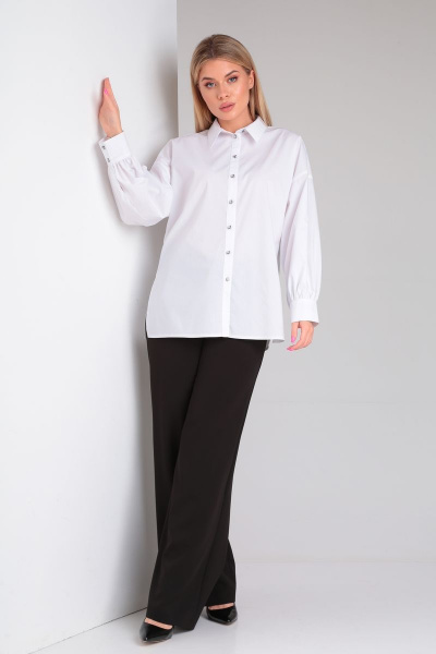 Рубашка DOGGI 0178 белый - фото 6
