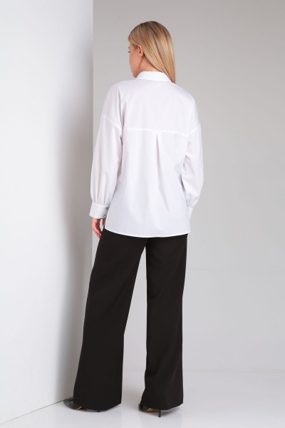 Рубашка DOGGI 0178 белый - фото 4