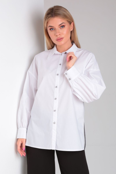 Рубашка DOGGI 0178 белый - фото 2