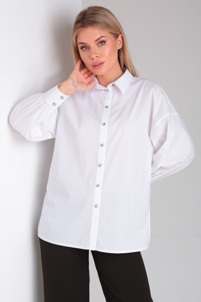 Рубашка DOGGI 0178 белый - фото 1