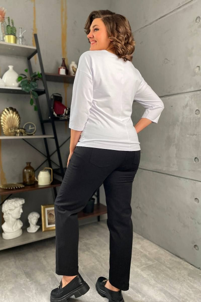 Джемпер Rumoda 2139 белый - фото 10