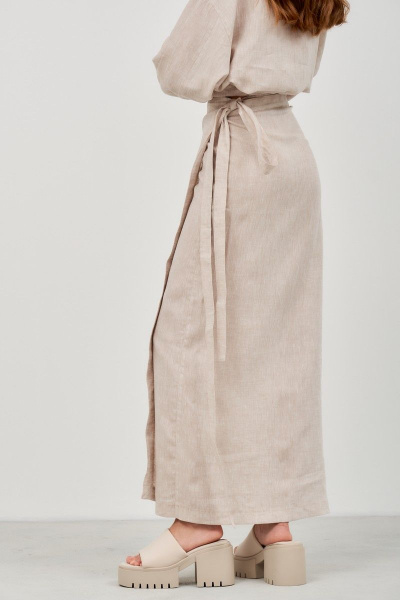 Блуза, юбка RAWR 441 бежевый - фото 9