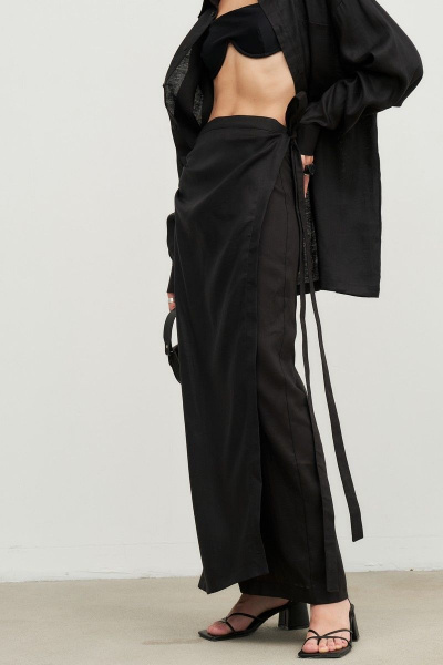 Блуза, юбка RAWR 441 черный - фото 6