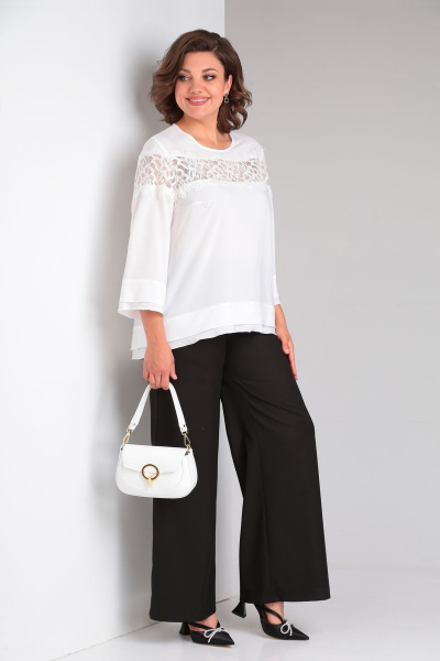 Блуза Lady Secret 0180 белый - фото 4