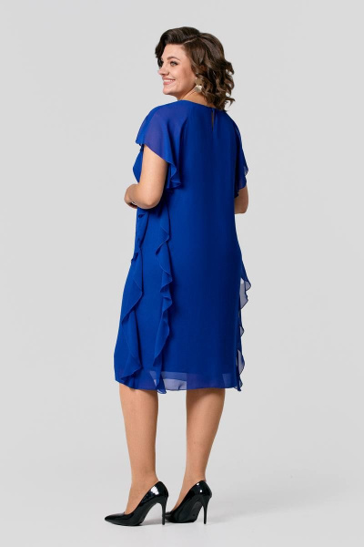 Платье IVA 1513 васильковый - фото 7