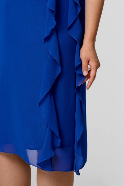 Платье IVA 1513 васильковый - фото 5