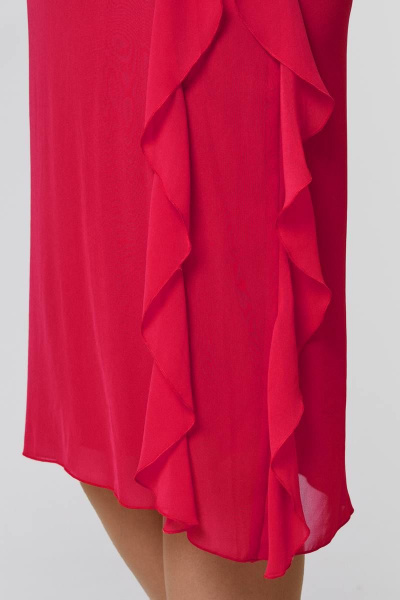 Платье IVA 1513 коралловый - фото 5