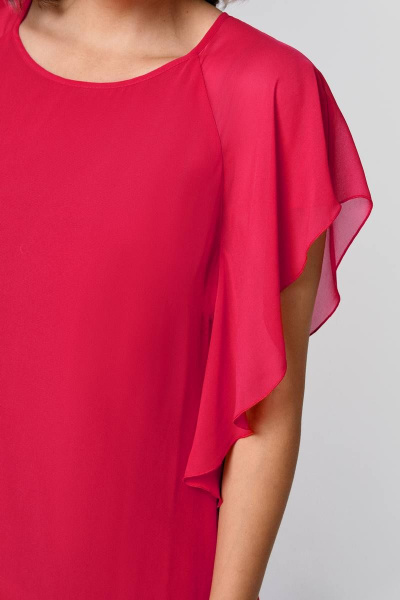 Платье IVA 1513 коралловый - фото 4