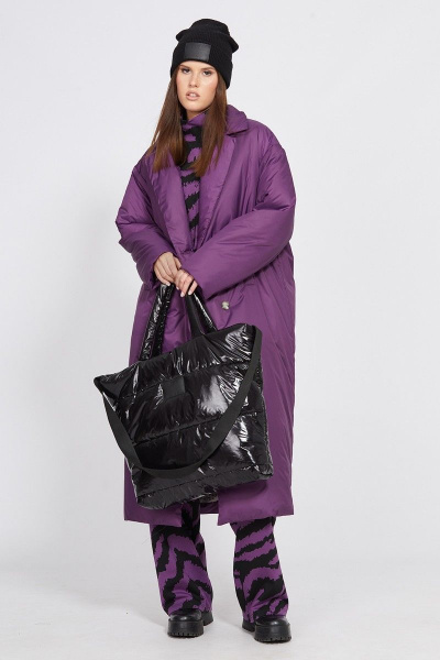 Пальто EOLA 2441 ежевика - фото 1