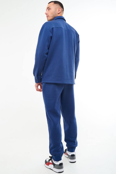 Костюм из трикотажа с рубашкой на кнопках GO M3032/20-01.182-188 - фото 10