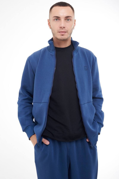 Спортивный мужской костюм из трикотажа с начесом GO M3036/20-01.182-188 - фото 9