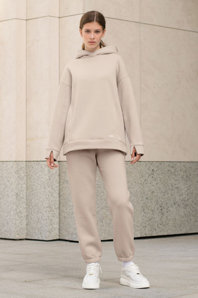 Брюки LAVA 3008 пепельно-бежевый - фото 1