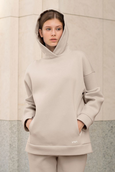 Брюки LAVA 3008 пепельно-бежевый - фото 2