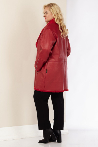 Дубленка Celentano 2038.1 алый - фото 5