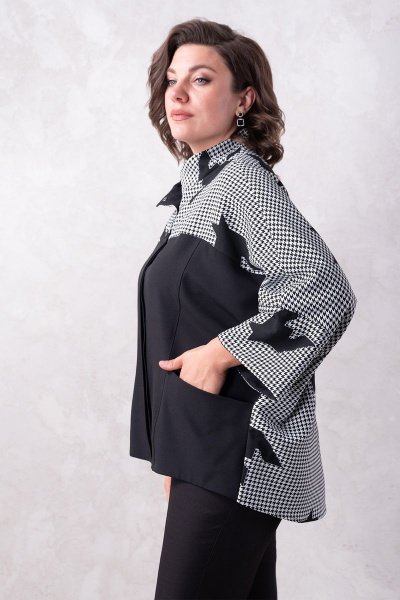 Демисезонный костюм из вискозы и трикотажа в стиле casual Avanti 1578 - фото 2