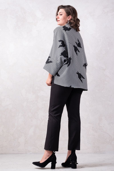 Демисезонный костюм из вискозы и трикотажа в стиле casual Avanti 1578 - фото 5