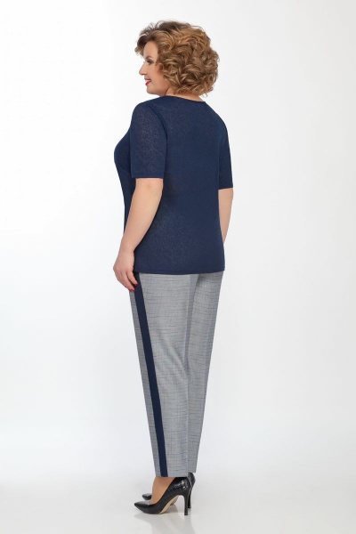 Брюки, джемпер, жакет LaKona 1288 серо-голубой - фото 3