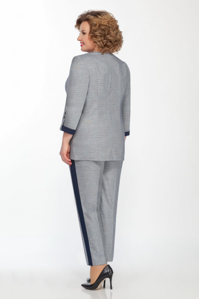 Брюки, джемпер, жакет LaKona 1288 серо-голубой - фото 4