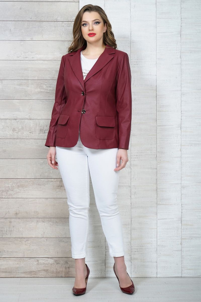 Жакет Белтрикотаж 4283 бордо - фото 1