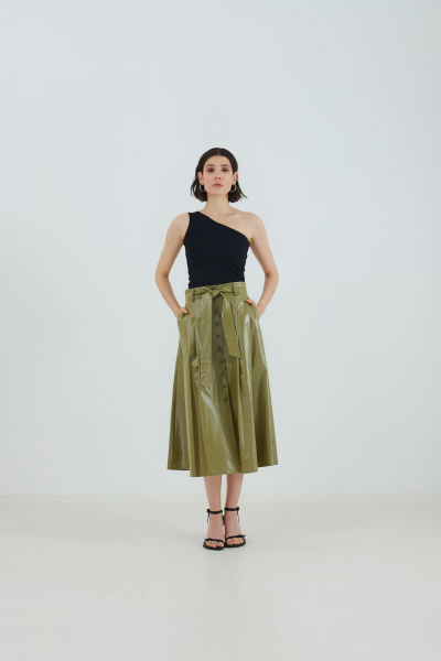 Топ хлопковый черный легкий стиль на каждый день Elema 2К-12710-1-170 чёрный - фото 1