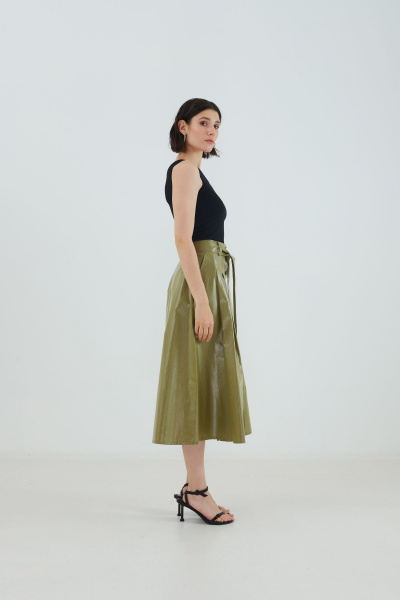 Топ хлопковый черный легкий стиль на каждый день Elema 2К-12710-1-170 чёрный - фото 3