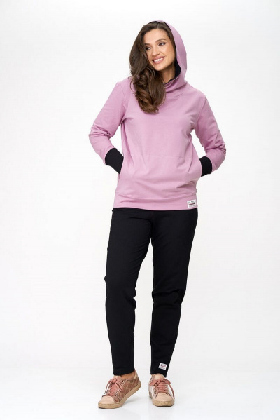 Брюки, свитшот Abbi 5009 лаванда - фото 17