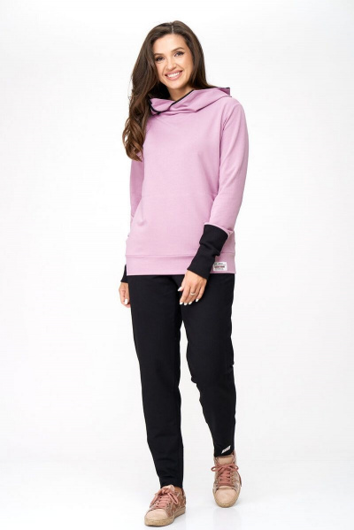 Брюки, свитшот Abbi 5009 лаванда - фото 1