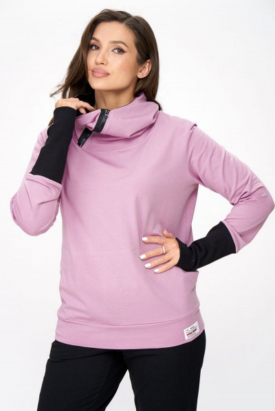 Брюки, свитшот Abbi 5009 лаванда - фото 2