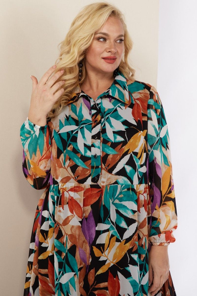 Платье Celentano lite 4012.1 листва - фото 11